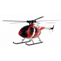 Hélicoptère RC AFX MD500E Brushless 325mm 6 voies rouge - Breizh Modelisme