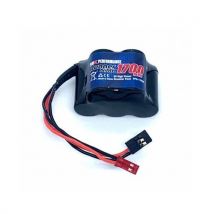 Pack de batterie Reception NiMh 6.0V 1700mAh (JR-JST) - PINK PERFORMANCE - Breizh Modelisme