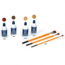 Pack complet de colorants avec pinceaux Occre 90551 - Breizh Modelisme