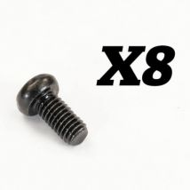 FTX10182 – Vis cruciforme à tête ronde M3x6 - Breizh Modelisme