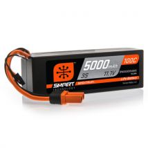 Batterie LiPo 3s Spektrum SPMX50003S100H5 - 11,1 V 5000mAh 100C, IC5 - SPECKTRUM - Breizh Modelisme
