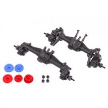 Kit d'essieu avant + arrière complet (réduction 2,56:1) pour TRX-4M - Traxxas 9843R - Breizh Modelisme