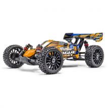 Rogue buggy HobbyTech 1/8 brushless 4x4 RTR orange - Waterproof - Entièrement réparable - Breizh Modelisme