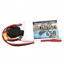 Batterie Lipo Gens Ace G-Tech Soaring 450 mAh 7,4 V 30 C 2S1P JST-SYP - Breizh Modelisme