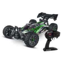 Traxxas Buggy 1/8 Jato 4x4 BL-2S RTR 90154-4 vert - Waterproof - Entièrement réparable - Breizh Modelisme