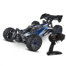 Traxxas Buggy 1/8 Jato 4x4 BL-2S RTR 90154-4 bleu - Waterproof - Entièrement réparable - Breizh Modelisme