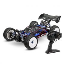 Traxxas Buggy 1/8 Jato 4x4 VXL RTR 90386-4 bleu - Waterproof - Entièrement réparable - Breizh Modelisme