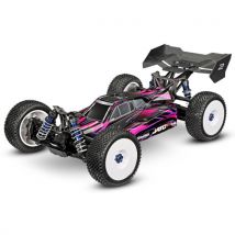 Traxxas Buggy 1/8 Jato 4x4 VXL RTR 90386-4 rose - Waterproof - Entièrement réparable - Breizh Modelisme