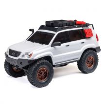 Mini rock crawler SCX24 Lexus GX 470 4X4 1/24 RTR blanc - AXI-1532T1 - Waterproof - Entièrement réparable - Breizh Modelisme