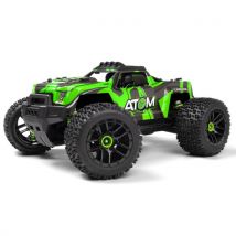 Monstertruck RC 1/18 Maverick Atom 150568 vert - Waterproof - Entièrement réparable - Breizh Modelisme