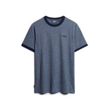 Superdry Essential Logo Slim Fit Ringer T-shirt - Navy - S