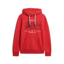 Superdry Classic Vl Heritage Hoodie - Red - L