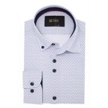 6th Sense Button Down Print Shirt - Prints - M