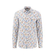 Fynch Hatton Print Shirt - Orange - L