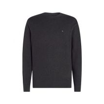 Tommy Hilfiger Crew Neck Jumper with Cashmere - Grey - 2XL