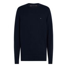 Tommy Hilfiger Crew Neck Jumper with Cashmere - Navy - XL