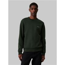 Calvin Klein Micro Logo Repreve Sweatshirt - Green - L