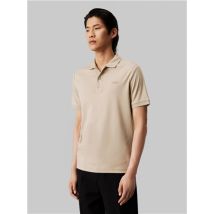 Calvin Klein Slim Fit Polo Shirt - Beige - L