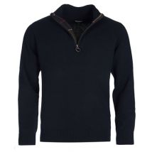 Barbour Holden Half Zip Knitted Jumper - Navy - M