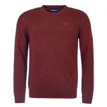 Barbour Essential Tisbury Crew Neck Sweater - Wine - 2XL