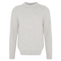 Barbour Grangetown Merino Crew Neck Sweater - Grey - XL