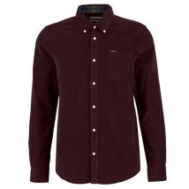 Barbour Ramsey Tailored Micro Cord Shirt - Red - 2XL