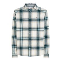 Tommy Jeans Check Flannel Shirt - White - L