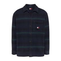 Tommy Jeans Badge Check Overshirt - Green - S