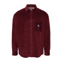 Tommy Jeans Chunky Corduroy Relaxed Shirt - Wine - S