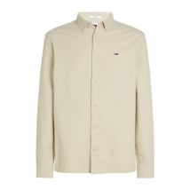 Tommy Jeans Regular Fit Grindle Flannel Shirt - Beige - L