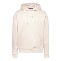 Tommy Jeans Gold Signture Logo Hoodie - Beige - M