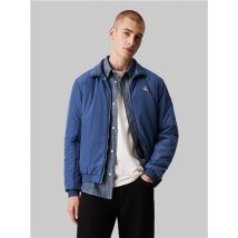 Calvin Klein Jeans Padded Harrington Jacket - Blue Coast - L