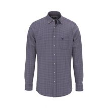 Fynch Hatton Graphic Print Shirt - Navy - L