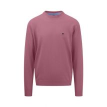 Fynch Hatton Superfine Crewneck Jumper - Pink - 2XL