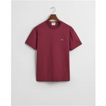 Gant Shield T-Shirt - Wine - L