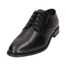 Bugatti Gapo Leather Shoe - Black - 46