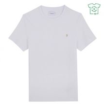 Farah Danny Organic Cotton Regular T-shirt  - White - S