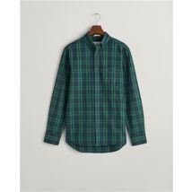 Gant Reg Twill Micro Shirt- Eden Green - L