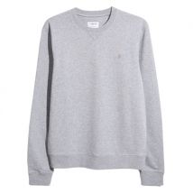 Farah Tim Organic Crew Sweatshirt - Grey - XL