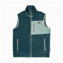 Bleubird Sherpa Fleece Gilet - Willow Green - L