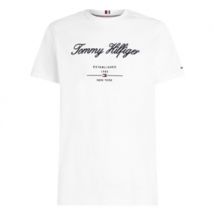 Tommy Hilfiger Script Logo T-shirt - White - XL