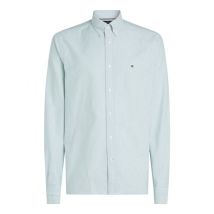 Tommy Hilfiger Heritage Oxford Stripe Shirt - Green - L