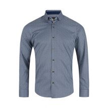 6th Sense Satin Print Button Down Shirt - Print - M