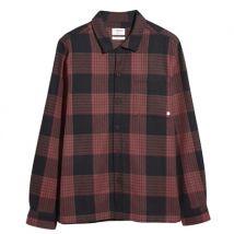 Farah Honnold Check Overshirt - Black - S