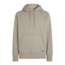 Calvin Klein Jeans Woven Label Hoodie - Grey - M