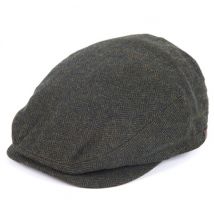 Barbour Barlow Flat Cap - Green - M