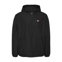 Tommy Jeans Lightweight Fleece Lined Chicago Windbreaker Jacket - Black - M