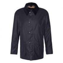 Barbour Ashby Wax Jacket - Navy - XL