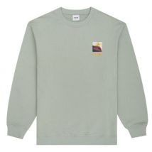 Parlez Planter Crew Sweatshirt - Sea Mist Green - L