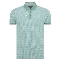 Remus Uomo Tapered Fit Cotton-Blend Polo Shirt - Green - M